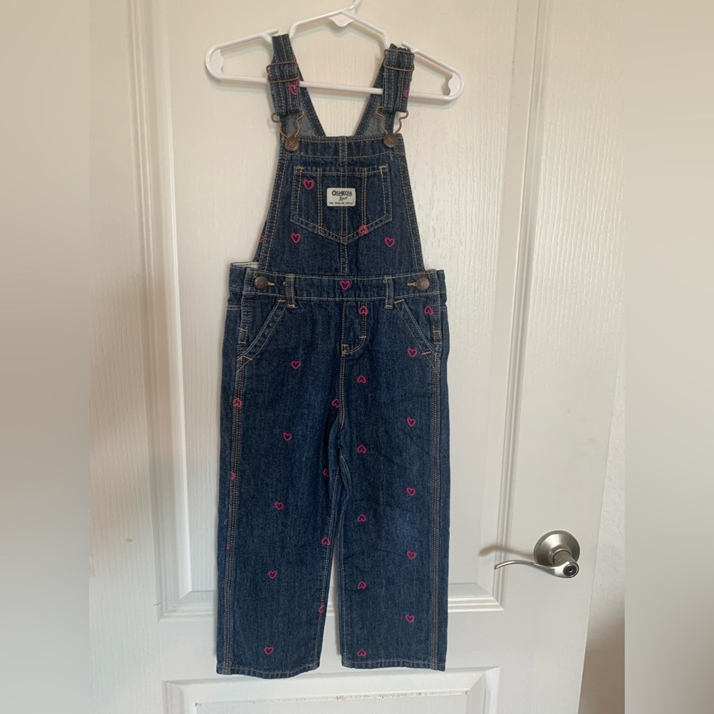 Kids Blue Jean Oshkosh B’Gosh Overalls